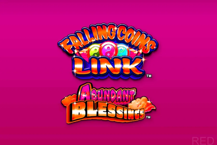 Falling Coins Link Abundant Blessings